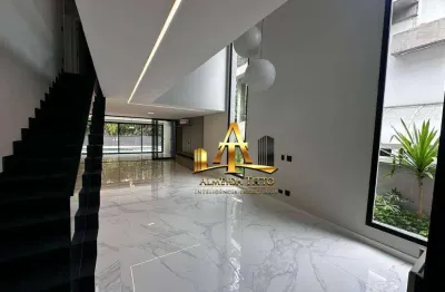 Casa com 6 dormitórios à venda, 420 m² por r$ 6.500.000 - alphaville 3 - santana de parnaíba/sp