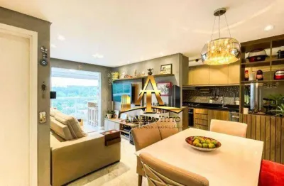 Apartamento com 2 dormitórios à venda, 67 m² por r$ 1.150.000 - empresarial 18 do forte - barueri/sp