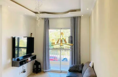 Apartamento 57 m² - venda ou aluguel - vivendas de maria fernanda - santana de parnaíba/sp