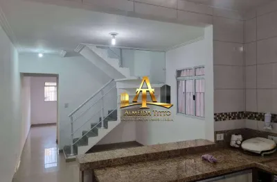 Casa com 3 dormitórios, 110 m² - venda ou aluguel - vila do conde - barueri/sp