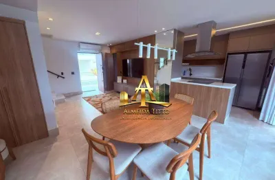 Casa com 3 dormitórios para alugar, 154 m² por r$ 17.000/mês - alphahouse 1 - santana de parnaíba/sp