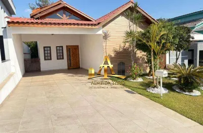 Casa com 3 dormitórios, 200 m² - venda por r$ 1.800.000,00 ou aluguel por r$ 10.501,01/mês - condomínio new ville - santana de parnaíba/sp