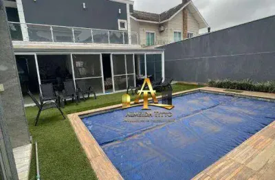 Casa com 4 dormitórios à venda, 450 m² por r$ 4.500.000 - residencial onze (alphaville) - santana de parnaíba/sp