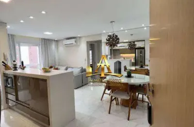 Apartamento com 2 dormitórios para alugar, 70 m² por r$ 9.200/mês - novare alphaville - barueri/sp
