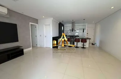 Apartamento com 2 dormitórios à venda, 104 m² por r$ 1.250.000 - edifício jardins tamboré - santana de parnaíba/sp
