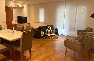 Apartamento com 3 dormitórios à venda, 150 m² por r$ 1.800.000 - edifício jardins tamboré - santana de parnaíba/sp