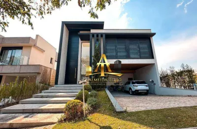 Casa com 4 dormitórios à venda, 347 m² por r$ 5.700.000 - residencial itahye - santana de parnaíba/sp