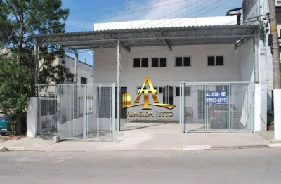 Galpão para alugar, 379 m² por r$ 12.800/mês - interlagos - são paulo/sp