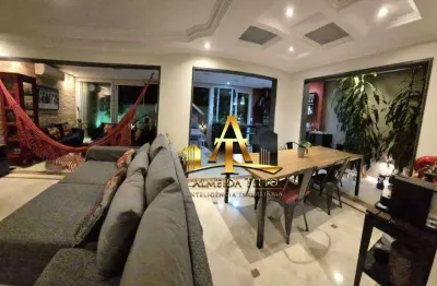 Casa com 3 dormitórios à venda, 180 m² por r$ 1.900.000 - tamboré 04 - santana de parnaíba/sp