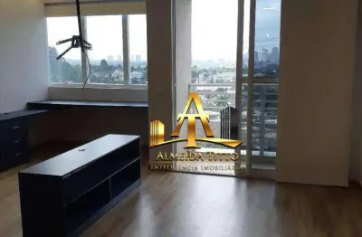 Apartamento com 1 dormitório para alugar, 44 m² por r$ 3.728/mês - link studios e offices - santana de parnaíba/sp