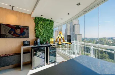 Apartamento com 1 dormitório à venda, 90 m² por r$ 1.690.000 - edifício wave - barueri/sp