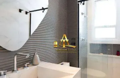 Apartamento com 1 dormitório para alugar, 90 m² por r$ 15.000/mês - edifício wave - barueri/sp