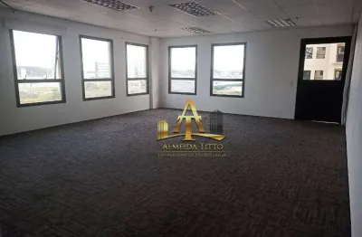 Sala para alugar, 76 m² - edifício cea ii - barueri em alphaville.