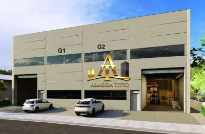 Galpão para alugar, 595 m² por r$ 24.100/mês - jardim passargada - cotia/sp