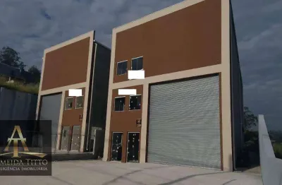 Galpão para locação com 550 m² por r$ 9.076/mês - jardim jurupari (fazendinha) - santana de parnaíba/sp