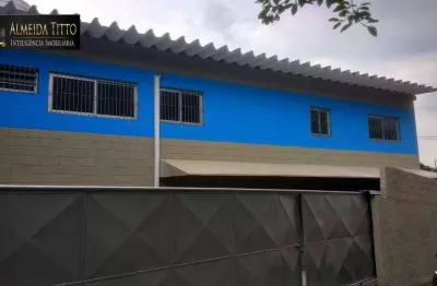 Galpão para locação com 650 m² por r$ 15.066/mês - chácaras marco em barueri/sp.