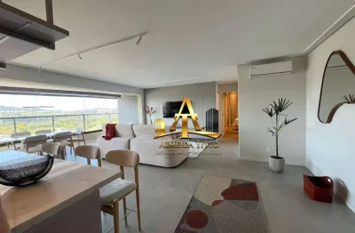 Apartamento com 2 dormitórios para alugar, 123 m² por r$ 22.000/mês - oka mamoré - barueri/sp