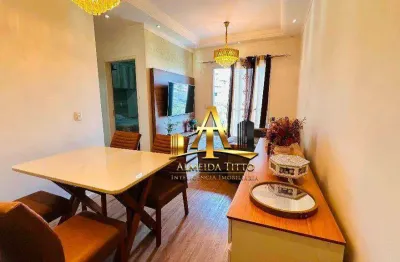 Apartamento com 2 dormitórios para alugar, 57 m² - chácaras maria inês - santana de parnaíba/sp