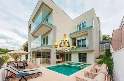 Casa com 4 dormitórios à venda, 420 m² por r$ 4.000.000 - residencial burle marx - santana de parnaíba/sp