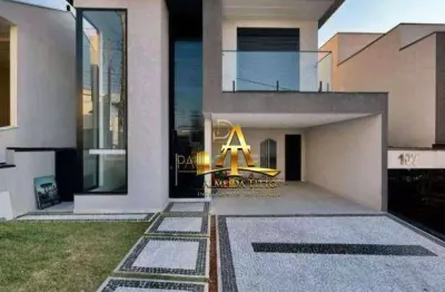 Casa com 3 dormitórios à venda, 259 m² por r$ 2.640.000 - condomínio new ville - santana de parnaíba/sp