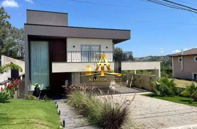 Casa com 4 dormitórios à venda, 431 m² por r$ 3.990.000 - reserva santa maria - jandira/sp