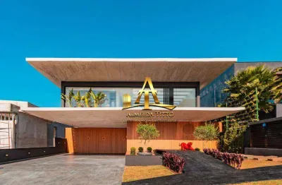 Casa com 3 dormitórios à venda, 360 m² por r$ 5.450.000 - vintage - cotia/sp