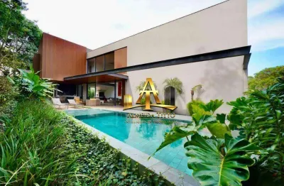 Casa com 4 dormitórios à venda, 537 m² por r$ 9.700.000,00 - tamboré 10 - santana de parnaíba/sp