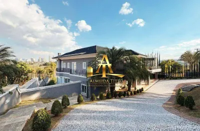 Casa com 5 dormitórios para alugar, 1100 m² por r$ 60.000/mês - residencial três (tamboré) - santana de parnaíba/sp