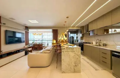 Apartamento com 2 dormitórios para alugar, 95 m² por r$ 13.000/mês - level alphaville - barueri/sp