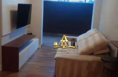 Apartamento com 2 dormitórios para alugar, 87 m² por r$ 4.200/mês - edifício central park - barueri/sp