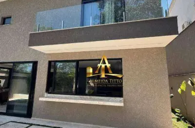 Casa com 4 dormitórios à venda, 420 m² por r$ 6.500.000 - condominio itahye - santana de parnaíba/sp