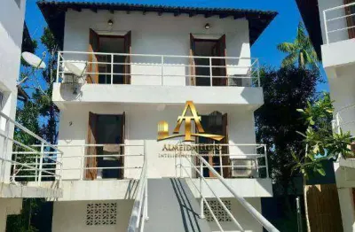 Casa com 2 dormitórios para alugar, 103 m² por r$ 8.526/mês - praia do una - são sebastião/sp