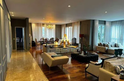 Apartamento com 4 dormitórios à venda, 367 m² por r$ 3.800.000 - penthouses - santana de parnaíba/sp