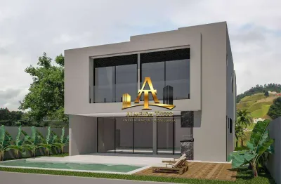 Casa com 4 dormitórios à venda, 390 m² por r$ 4.250.000 - residencial burle marx - santana de parnaíba/sp