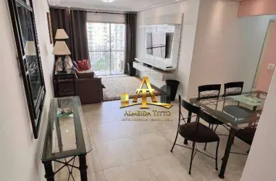Excelente apartamento mobiliado para locação no condomínio columbia - alphaville - barueri - sp