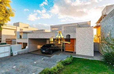 Casa com 4 dormitórios à venda, 289 m² por r$ 2.980.000 - valville 1 - santana de parnaíba/sp