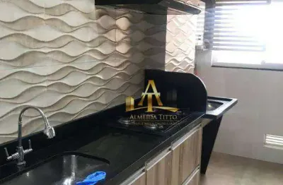 Apartamento com 3 dormitórios para alugar, 72 m² por r$ 3.452,17/mês - condomínio residencial bairro conviva barueri - barueri/sp