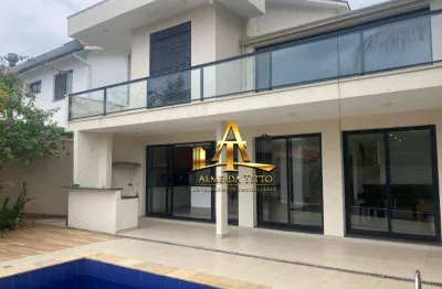 Casa com 4 dormitórios à venda, 380 m² por r$ 3.500.000,00 - residencial onze (alphaville) - santana de parnaíba/sp