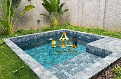 Casa com 3 dormitórios à venda, 126 m² - jaguari - santana de parnaíba/sp