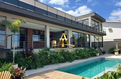 Casa com 6 dormitórios à venda, 1054 m² por R$ 18.000.000,00 - Alphaville 09 - Santana de Parnaíba/SP