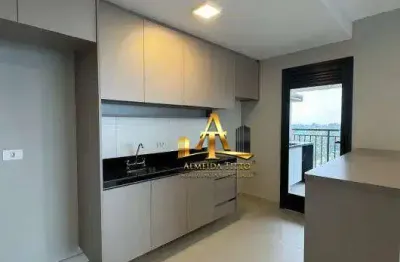 Apartamento com 2 dormitórios para alugar, 120 m² por r$ 12.100,00/mês - centro comercial jubran - barueri/sp