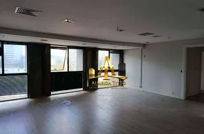 Sala para alugar, 120 m² por r$ 7.491,63/mês - edifício station square - barueri/sp