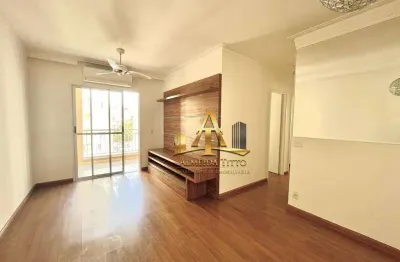 Apartamento com 3 dormitórios para alugar, 80 m² por R$ 4.169,10/mês - Jardim Tupanci - Barueri/SP