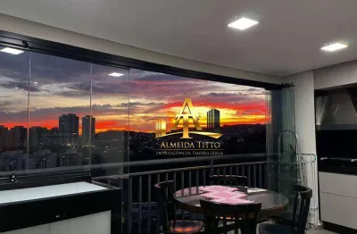 Apartamento com 2 dormitórios à venda, 76 m² por r$ 1.095.000,00 - edifício bellagio ecopark - barueri/sp