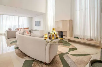 Casa com 4 dormitórios para alugar, 554 m² por r$ 68.000/mês - tamboré - santana de parnaíba/sp