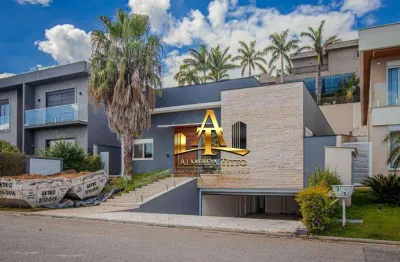 Casa com 4 dormitórios para alugar, 410 m² por r$ 45.000/mês - residencial villa solaia - barueri/sp