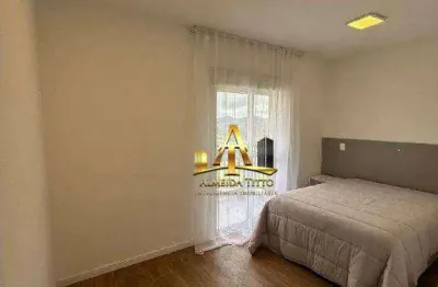 Apartamento 3 dormitórios e 2 vagas com 109 m² para locação - condomínio bellini alphaville em barueri/sp.