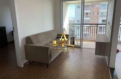 Apartamento com 1 dormitório para alugar, 50 m² por r$ 4.700,00/mês - edifício splendya 1 - barueri/sp