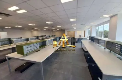 Sala para locação com 500 m² - edifício west corp - alphaville embarueri/sp