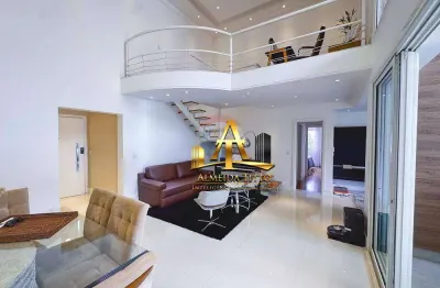 Apartamento com 33 dormitórios para alugar, 172 m² por r$ 17.000/mês - edifício premium tamboré - santana de parnaíba/sp